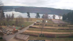 Přehrada, hráz, pláž