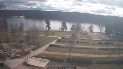 Přehrada, hráz, pláž