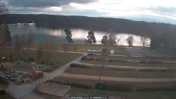 Přehrada, hráz, pláž