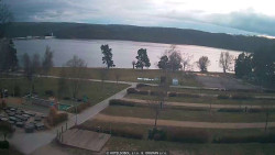 Přehrada, hráz, pláž