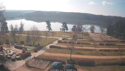 Přehrada, hráz, pláž