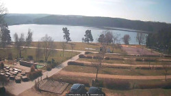 Přehrada, hráz, pláž