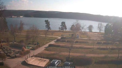 Přehrada, hráz, pláž