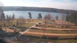 Přehrada, hráz, pláž