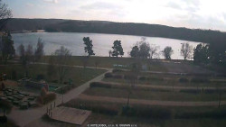 Přehrada, hráz, pláž