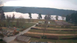 Přehrada, hráz, pláž