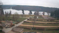 Přehrada, hráz, pláž