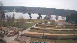 Přehrada, hráz, pláž