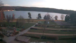 Přehrada, hráz, pláž