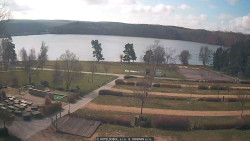 Přehrada, hráz, pláž