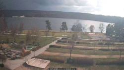 Přehrada, hráz, pláž