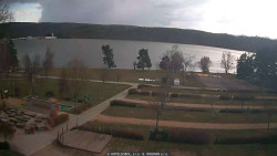 Přehrada, hráz, pláž