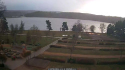 Přehrada, hráz, pláž