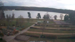 Přehrada, hráz, pláž