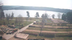 Přehrada, hráz, pláž