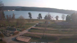 Přehrada, hráz, pláž