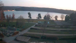 Přehrada, hráz, pláž