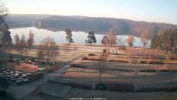 Přehrada, hráz, pláž