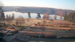 Přehrada, hráz, pláž