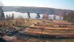 Přehrada, hráz, pláž