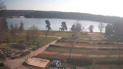 Přehrada, hráz, pláž