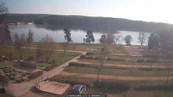 Přehrada, hráz, pláž