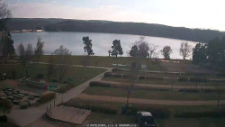 Přehrada, hráz, pláž