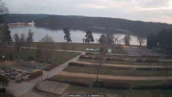 Přehrada, hráz, pláž