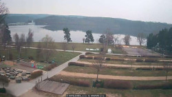 Přehrada, hráz, pláž