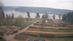 Přehrada, hráz, pláž