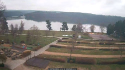 Přehrada, hráz, pláž