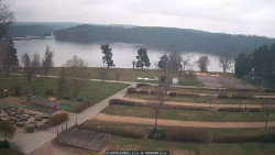 Přehrada, hráz, pláž