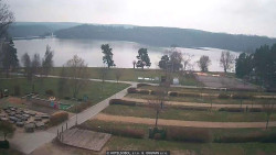 Přehrada, hráz, pláž