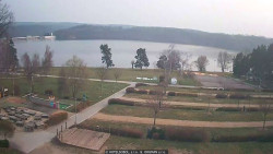 Přehrada, hráz, pláž