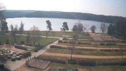 Přehrada, hráz, pláž