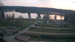 Přehrada, hráz, pláž