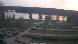 Přehrada, hráz, pláž