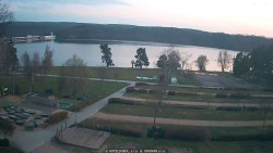 Přehrada, hráz, pláž