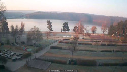 Přehrada, hráz, pláž