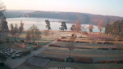 Přehrada, hráz, pláž