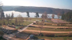 Přehrada, hráz, pláž