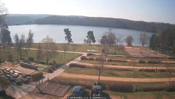 Přehrada, hráz, pláž