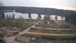 Přehrada, hráz, pláž