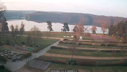 Přehrada, hráz, pláž