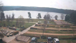 Přehrada, hráz, pláž