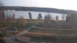 Přehrada, hráz, pláž