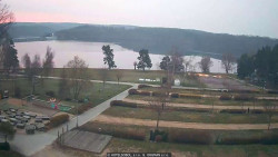 Přehrada, hráz, pláž