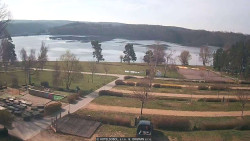 Přehrada, hráz, pláž