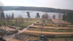 Přehrada, hráz, pláž