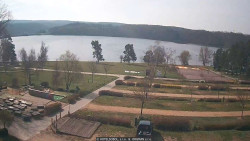 Přehrada, hráz, pláž